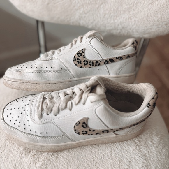 Nike court vision low cheetah women’s size 7 - Picture 1 of 3